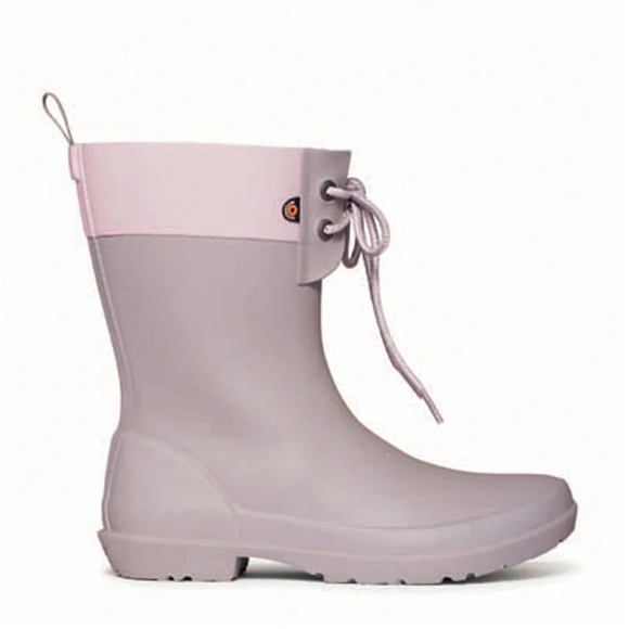 Bogs Women’s Flora 2 Eye Waterproof Boots- Lilac- Size 9 - Picture 1 of 5